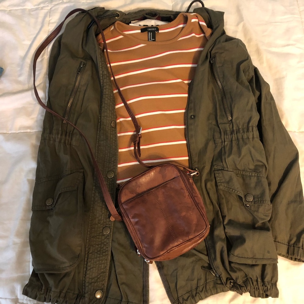 Army Green “Utility Parka” Jacket